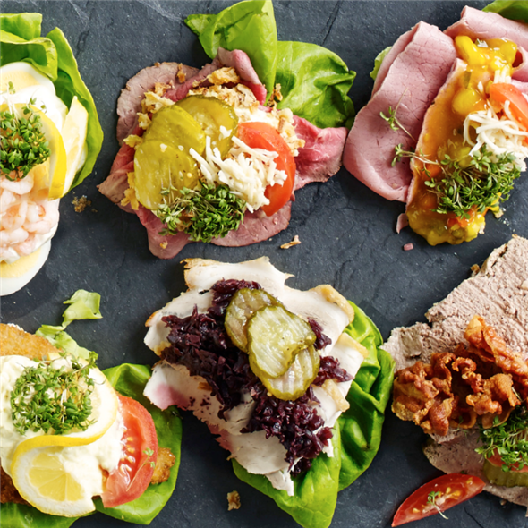 Uspecificeret smørrebrød