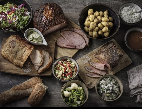 Sommermenu - den kolde buffet