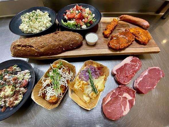 Slagter grill menu - salater